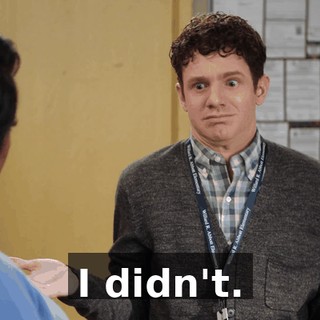 I didn't.