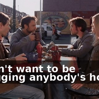 I don't want to be plugging anybody's holes.