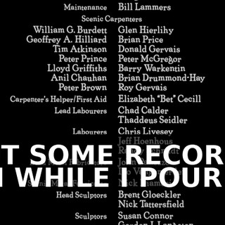 ♪ PUT SOME RECORDS ON WHILE I POUR ♪