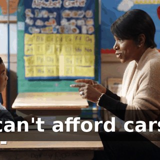 can't afford cars --
