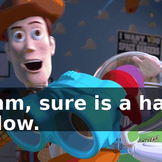 Hmm, sure is a hairy fellow.