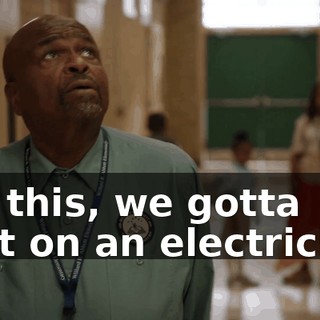 For this, we gotta wait on an electrician.