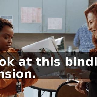 Look at this binding tension.
