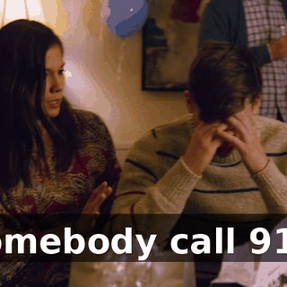 Somebody call 911.