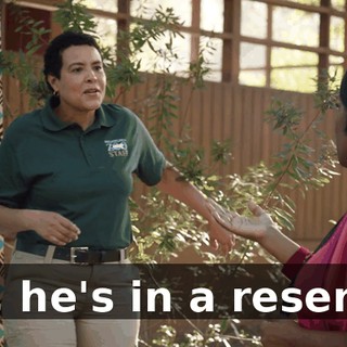 Oh, he's in a reserve.