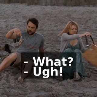 - What? - Ugh!