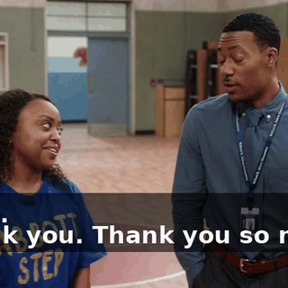 -Yeah. -Thank you. Thank you so much.