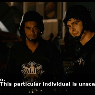 - Me? No. - Okay. This particular individual is unscannable.
