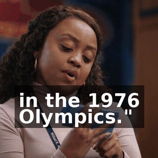 in the 1976 Olympics."