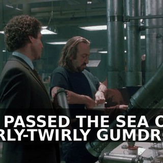 AND PASSED THE SEA OF SWIRLY-TWIRLY GUMDROPS.