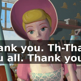 Thank you. Th-Thank you all. Thank you.