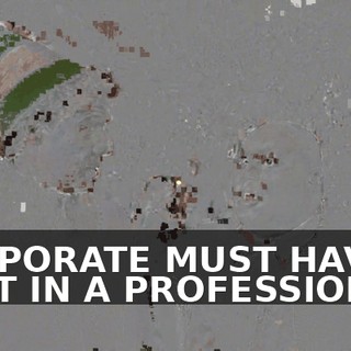 CORPORATE MUST HAVE SENT IN A PROFESSIONAL.