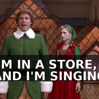 ♪ I'M IN A STORE, AND I'M SINGING ♪