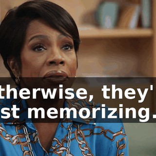 Otherwise, they're just memorizing.