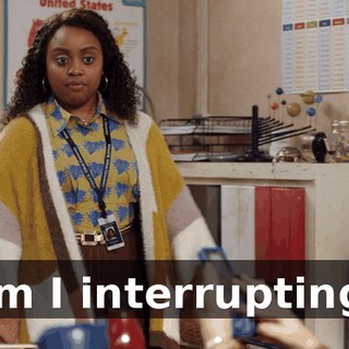 Am I interrupting?
