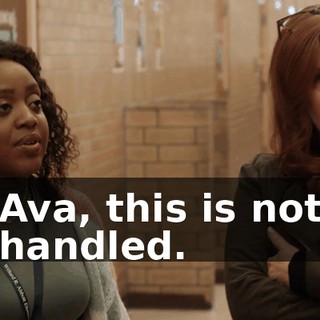 Ava, this is not handled.