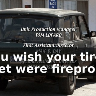 You wish your tired feet were fireproof