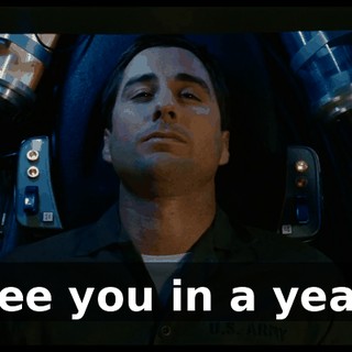 See you in a year.