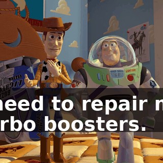 I need to repair my turbo boosters.
