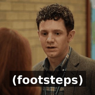 (footsteps)