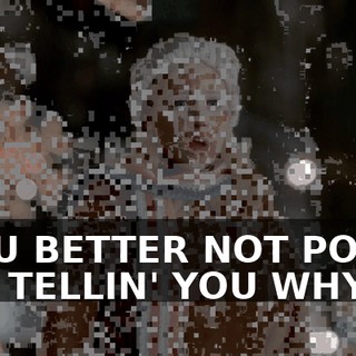 ♪ YOU BETTER NOT POUT, I'M TELLIN' YOU WHY ♪