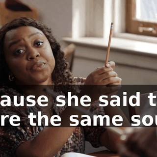 because she said they share the same soul.