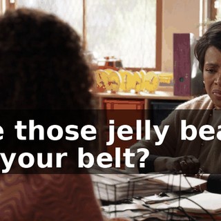 Are those jelly beans on your belt?