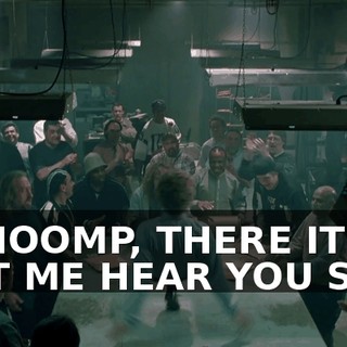 ♪ WHOOMP, THERE IT IS, LET ME HEAR YOU SAY ♪