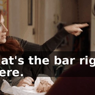 That's the bar right there.