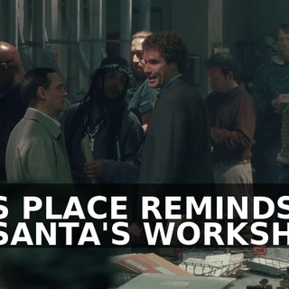 THIS PLACE REMINDS ME OF SANTA'S WORKSHOP.