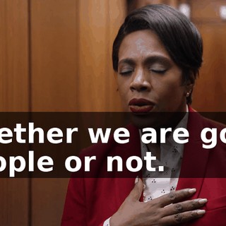 whether we are good people or not.