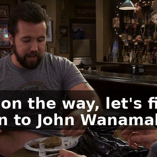 And on the way, let's fire down to John Wanamaker's