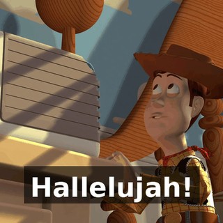 Hallelujah!