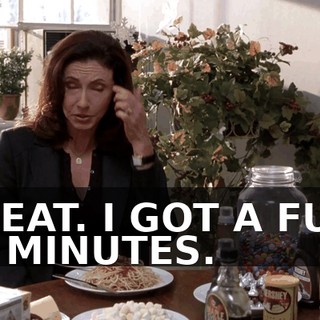 GREAT. I GOT A FULL 40 MINUTES.