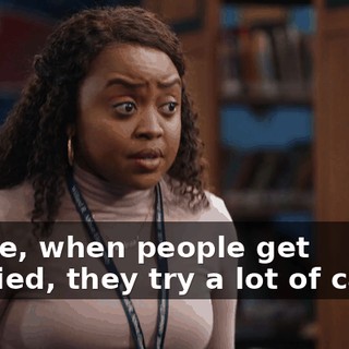 Janine, when people get married, they try a lot of cakes.