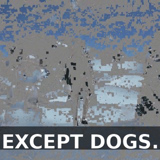 EXCEPT DOGS.
