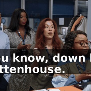 You know, down by Rittenhouse.