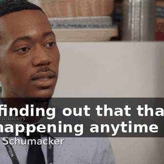 and finding out that that's not happening anytime soon