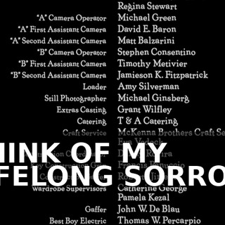 ♪ THINK OF MY LIFELONG SORROW ♪