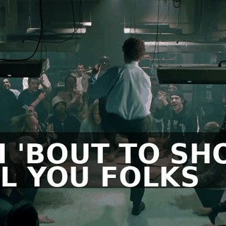 ♪ I'M 'BOUT TO SHOW ALL YOU FOLKS ♪
