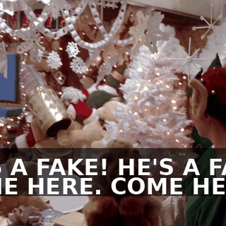 HE'S A FAKE! HE'S A FAKE! COME HERE. COME HERE!
