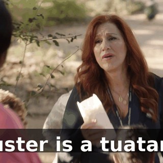 Duster is a tuatara.