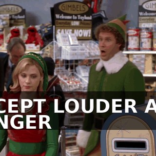 EXCEPT LOUDER AND LONGER