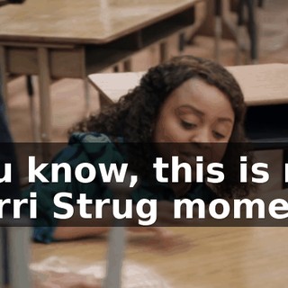 You know, this is my Kerri Strug moment.