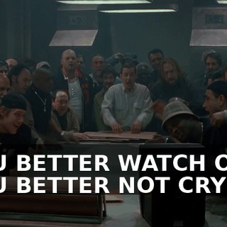 ♪ YOU BETTER WATCH OUT, YOU BETTER NOT CRY ♪