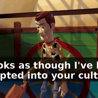 It looks as though I've been accepted into your culture.