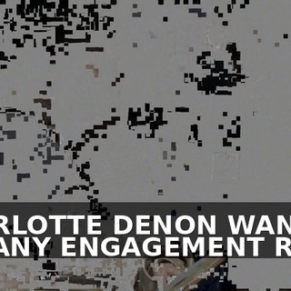 CHARLOTTE DENON WANTS A TIFFANY ENGAGEMENT RING