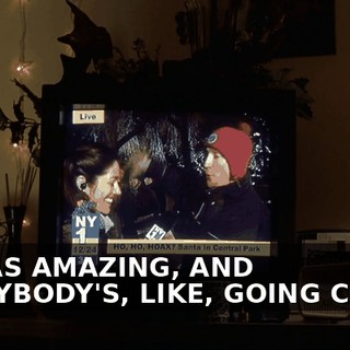 IT WAS AMAZING, AND EVERYBODY'S, LIKE, GOING CRAZY.