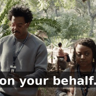on your behalf.