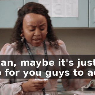 I mean, maybe it's just time for you guys to admit